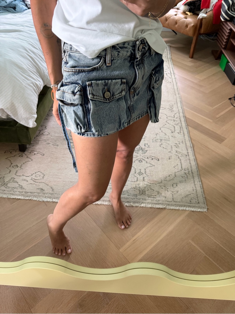 The Attico
Fay Mini Skirt